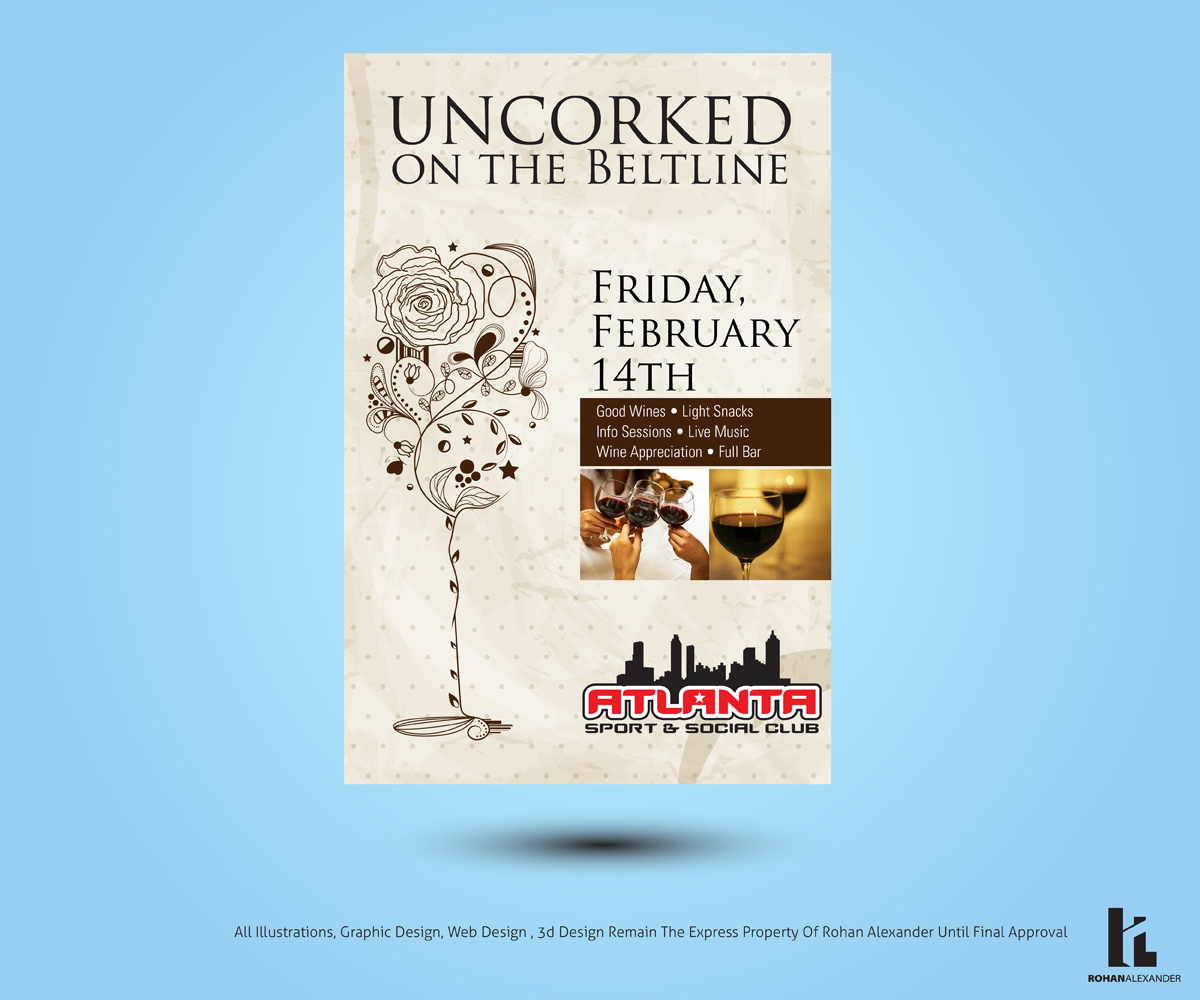 Flyer Design by Rohan Alexander for this project | Design #2920115