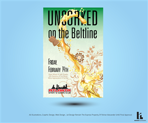 Flyer Design by Rohan Alexander for this project | Design: #2920117