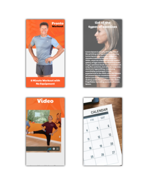Design Workout/Fitness Mobile App | Diseño Gráfico por design.bb