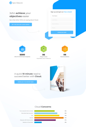 Landing Page Design by Hashim Creetto for this project | Design: #19871575