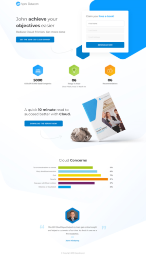 Landing Page Design by Hashim Creetto for this project | Design: #19946330