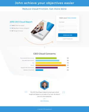 Landing Page Design by Hashim Creetto for this project | Design: #19950738
