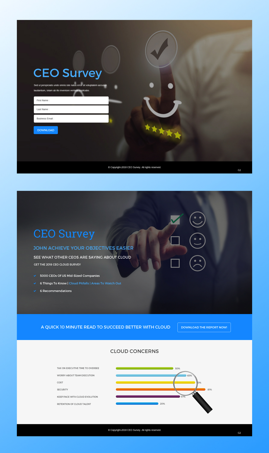 Landing Page Design by pb for this project | Design #19859588
