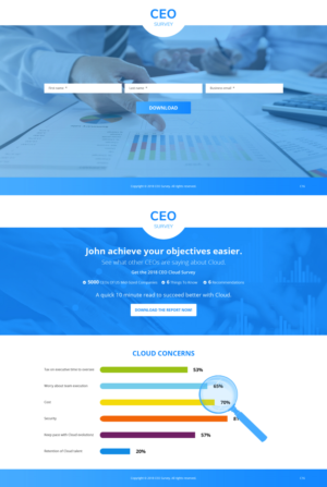Landing Page Design by pb for this project | Design: #19859589