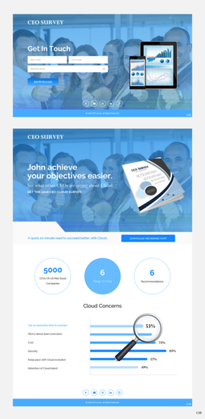 Landing Page Design by pb for this project | Design: #19859592