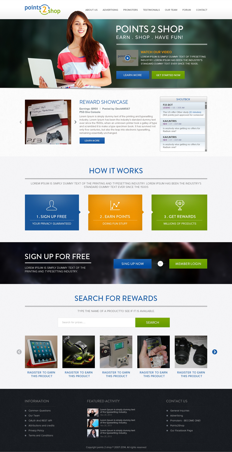 Landing Page-Design von Designer Ramesh für dieses Projekt | Design #19858277