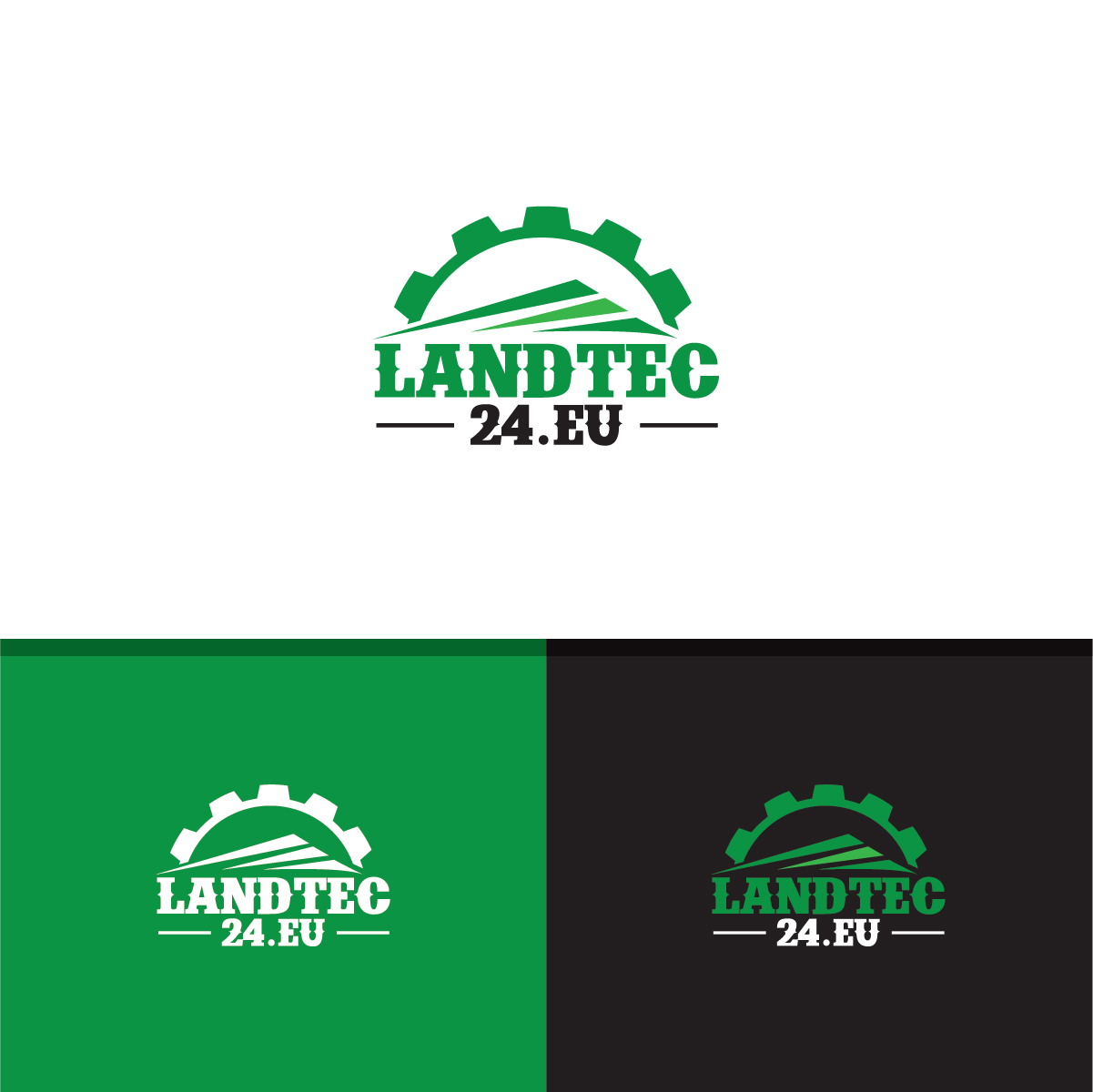 Logo Design by Deziners Zone for landtec24 | Design #19858007