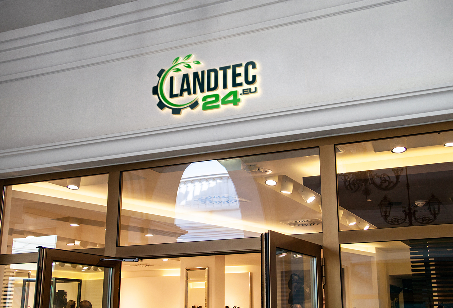 Logo Design by Deziners Zone for landtec24 | Design #19858024
