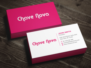 Business Card Design by IKdesigns for CHAVE NOVA Lda | Design: #19863878