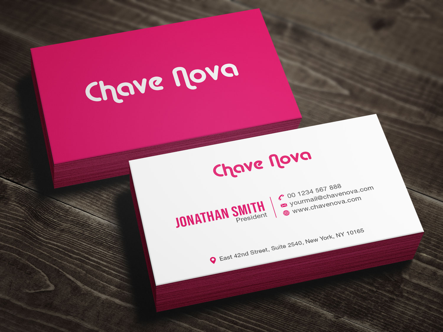 Diseño de Tarjeta de Presentación por IKdesigns para CHAVE NOVA Lda | Diseño #19863881