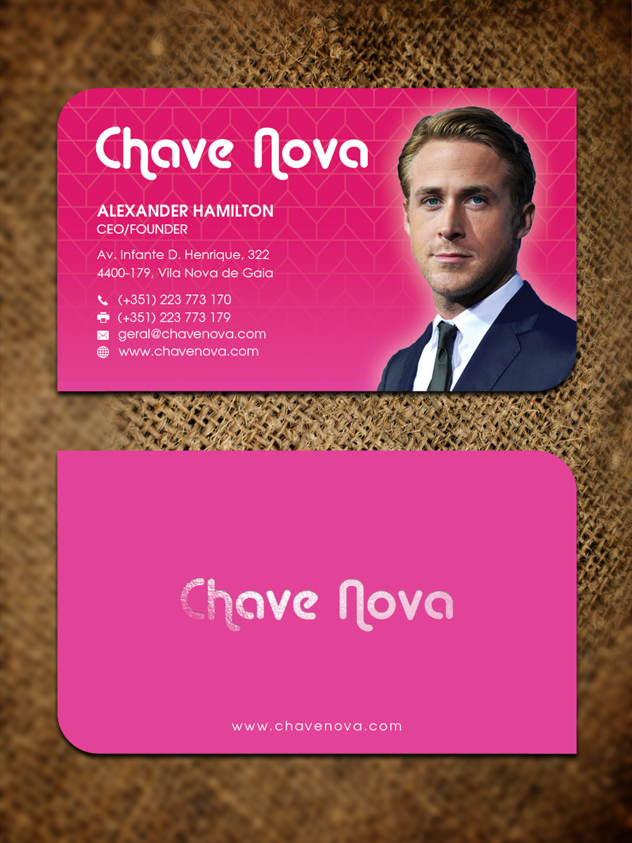 Business Card Design by Sandaruwan for CHAVE NOVA Lda | Design #19861233