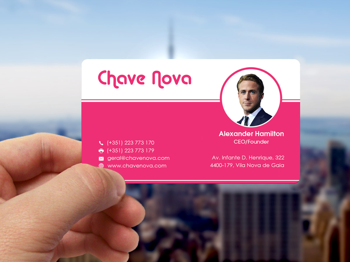 Business Card Design by Sandaruwan for CHAVE NOVA Lda | Design #19862003