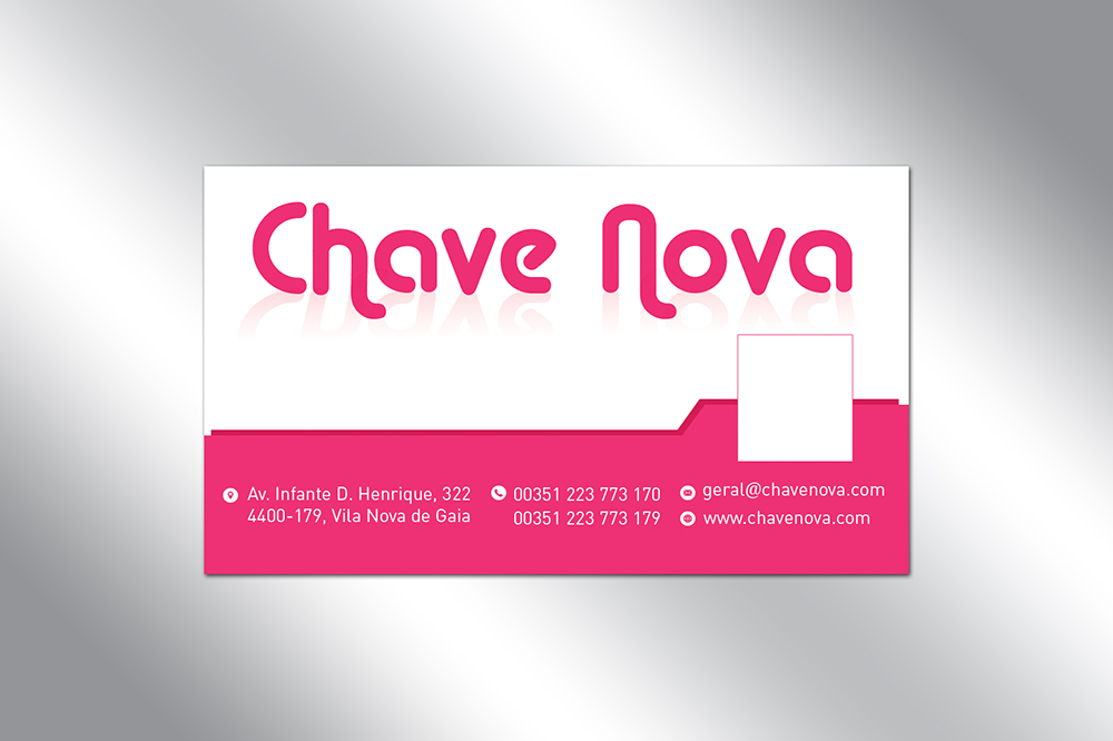 Business Card Design by Rozita for CHAVE NOVA Lda | Design #19857798