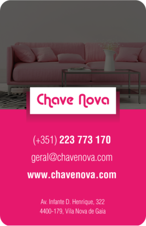 Business Card Design by Ellie Afonso for CHAVE NOVA Lda | Design: #19912846