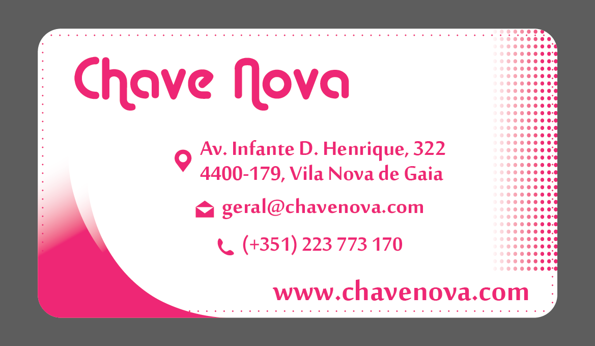 Business Card Design by I.Petar for CHAVE NOVA Lda | Design #19912392