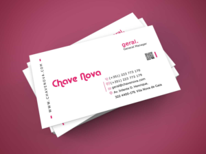 Business Card Design by 4AD for CHAVE NOVA Lda | Design: #19871175