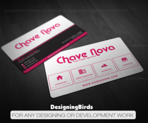 Business Card Design by Designing Birds for CHAVE NOVA Lda | Design: #19863954