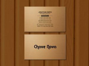 Business Card Design by Creations Box 2015 for CHAVE NOVA Lda | Design: #19861435