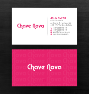 Business Card Design by chandrayaan.creative for CHAVE NOVA Lda | Design: #19866012