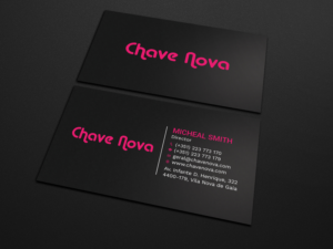 Business Card Design by Tripti Ranjan Gain for CHAVE NOVA Lda | Design: #19861833
