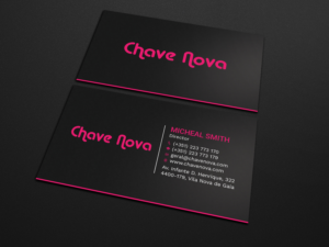 Business Card Design by Tripti Ranjan Gain for CHAVE NOVA Lda | Design: #19861834