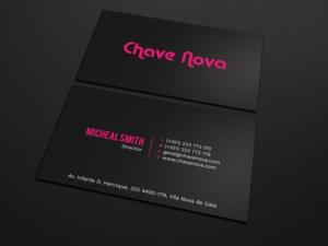 Business Card Design by Tripti Ranjan Gain for CHAVE NOVA Lda | Design: #19861842