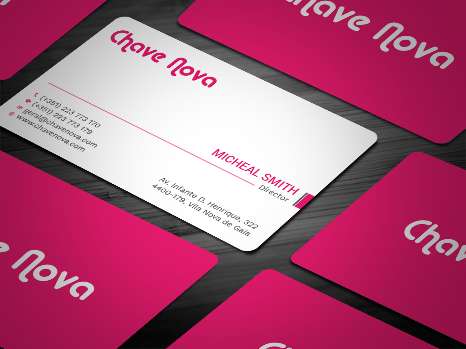 Business Card Design by Tripti Ranjan Gain for CHAVE NOVA Lda | Design #19861844