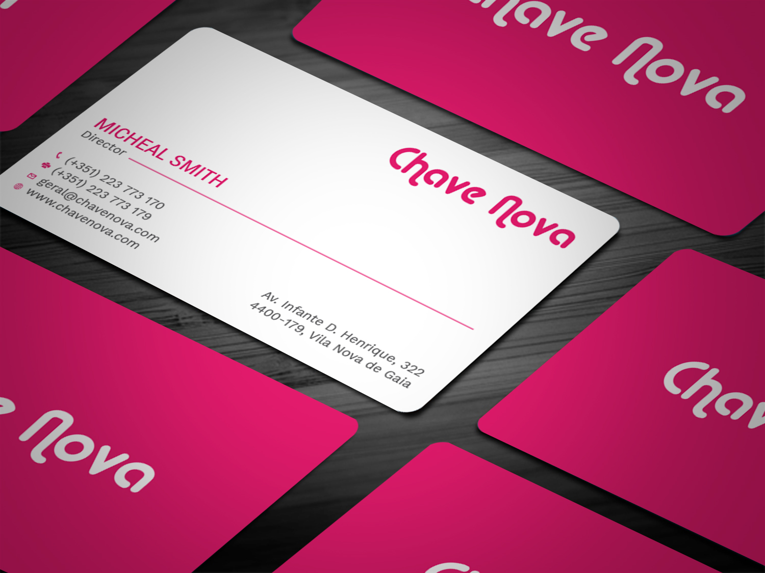 Business Card Design by Tripti Ranjan Gain for CHAVE NOVA Lda | Design #19861845