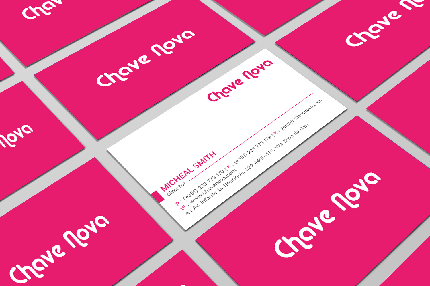 Business Card Design by Tripti Ranjan Gain for CHAVE NOVA Lda | Design #19861853