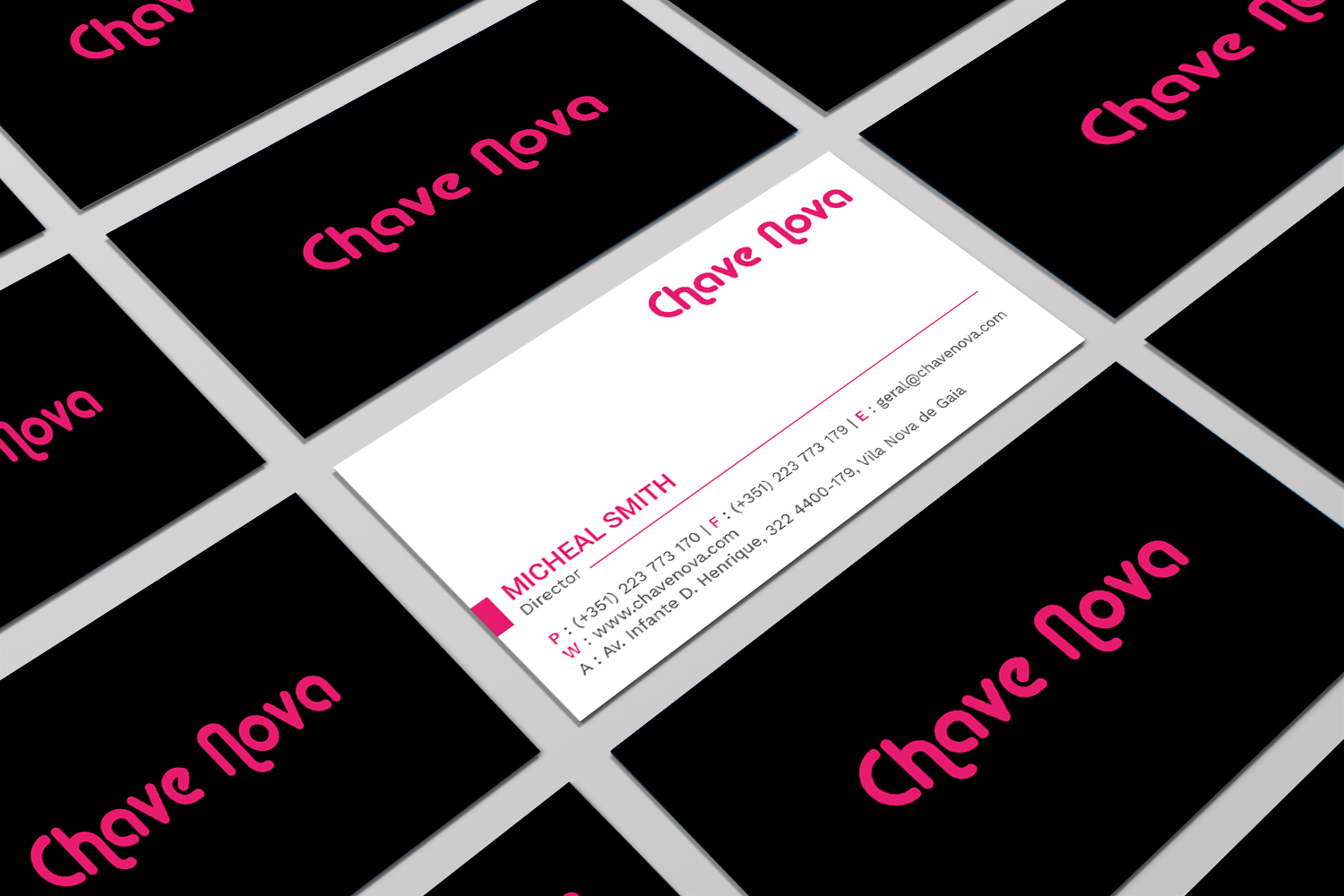 Business Card Design by Tripti Ranjan Gain for CHAVE NOVA Lda | Design #19861859