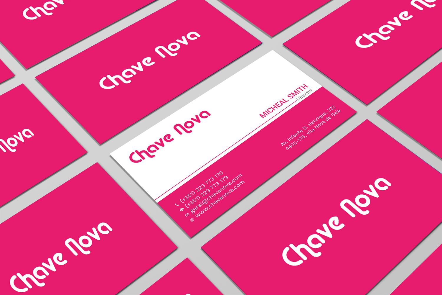 Business Card Design by Tripti Ranjan Gain for CHAVE NOVA Lda | Design #19861860