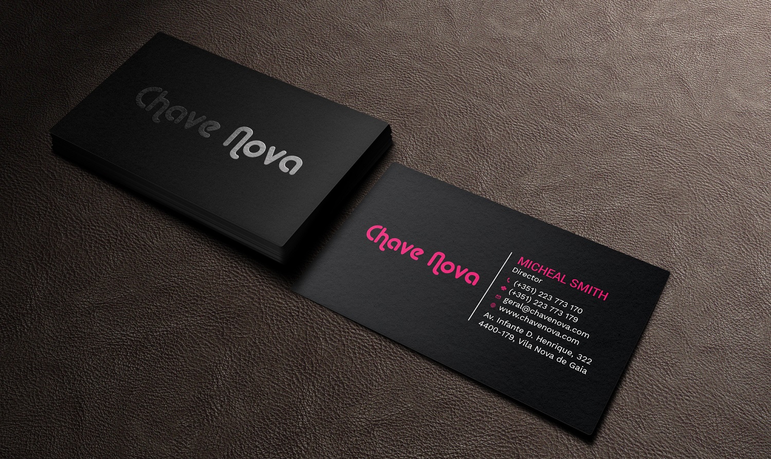 Business Card Design by Tripti Ranjan Gain for CHAVE NOVA Lda | Design #19861861