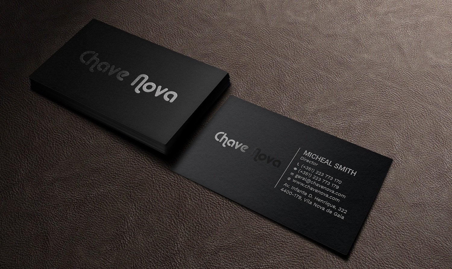 Business Card Design by Tripti Ranjan Gain for CHAVE NOVA Lda | Design #19861866