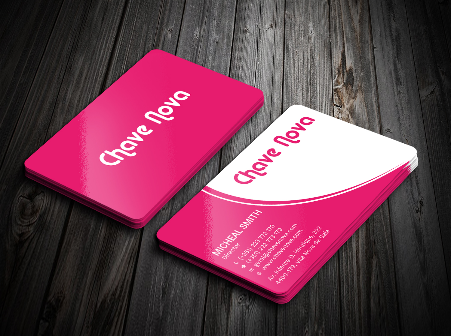 Business Card Design by Tripti Ranjan Gain for CHAVE NOVA Lda | Design #19861867