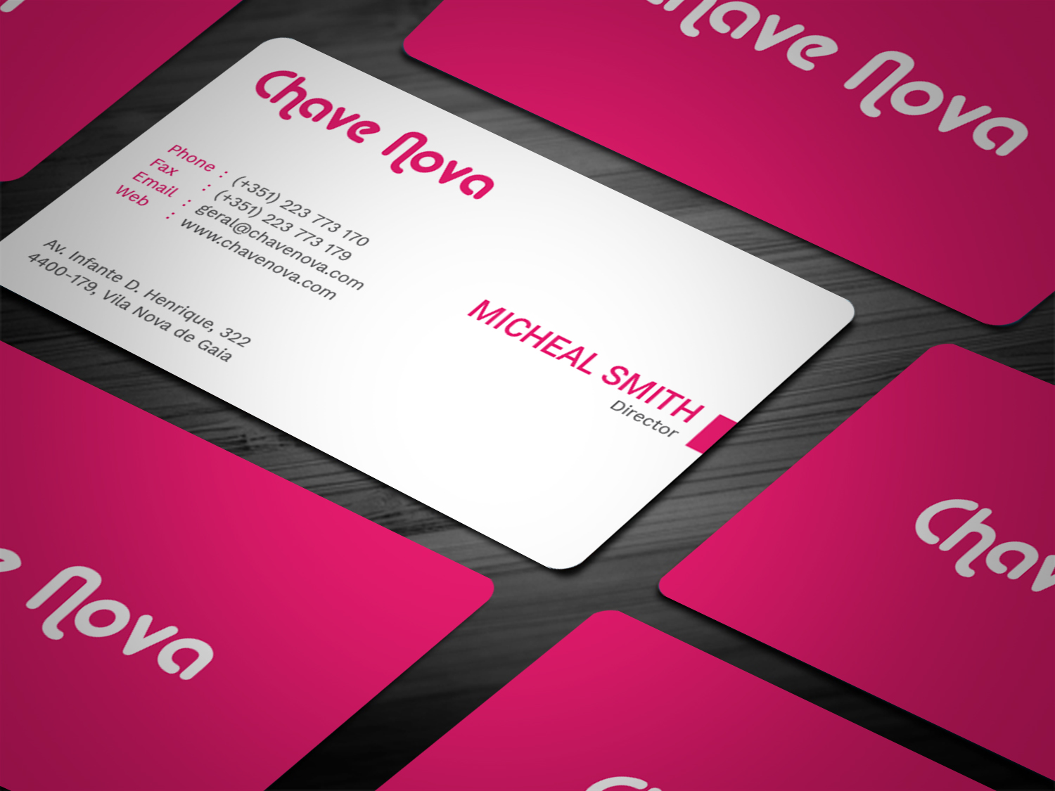Business Card Design by Tripti Ranjan Gain for CHAVE NOVA Lda | Design #19861869