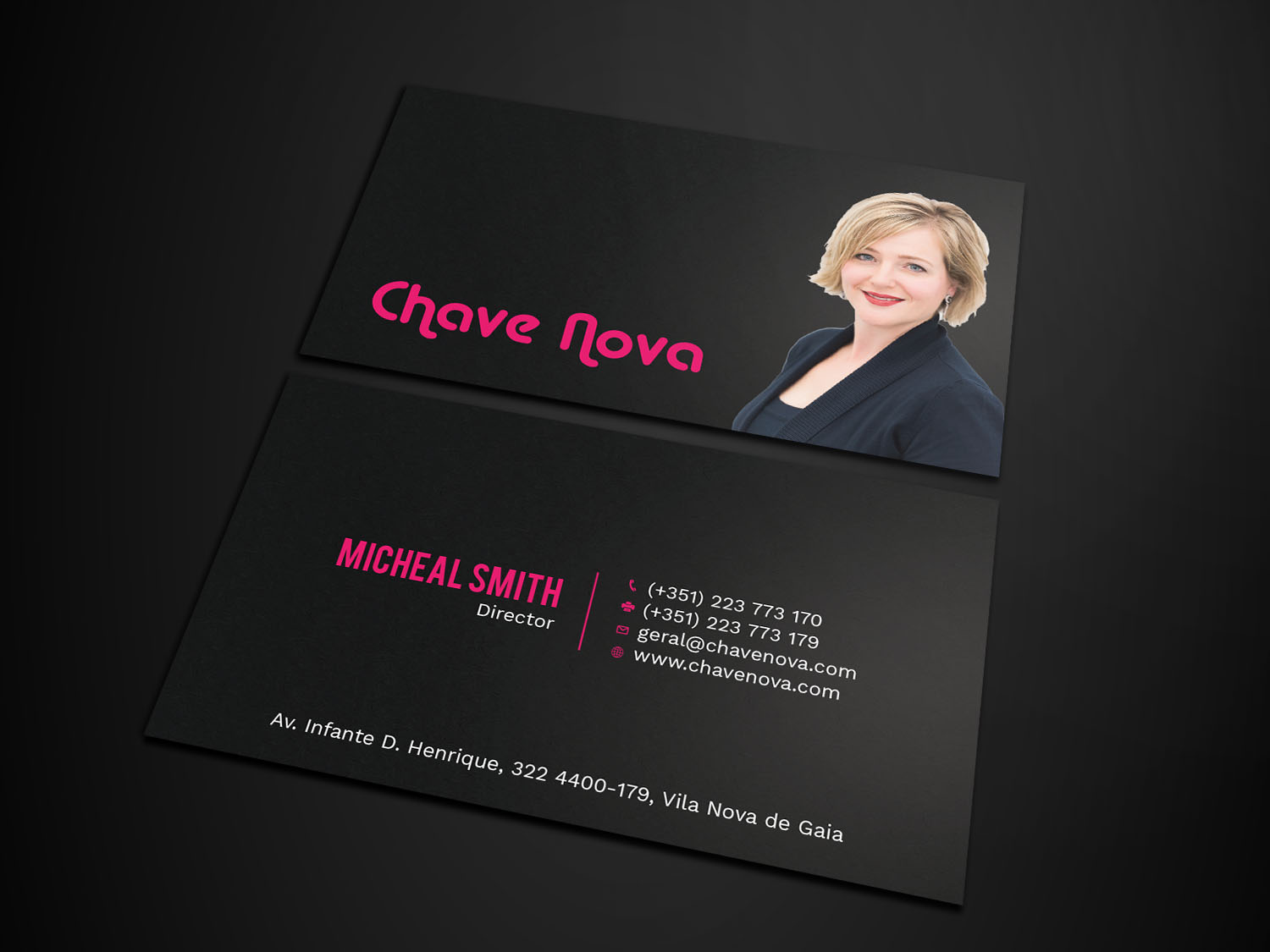 Business Card Design by Tripti Ranjan Gain for CHAVE NOVA Lda | Design #20305607