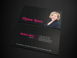 Business Card Design by Tripti Ranjan Gain for CHAVE NOVA Lda | Design: #20305607