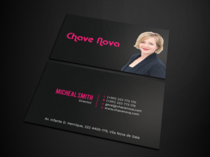 Business Card Design by Tripti Ranjan Gain for CHAVE NOVA Lda | Design: #20305608