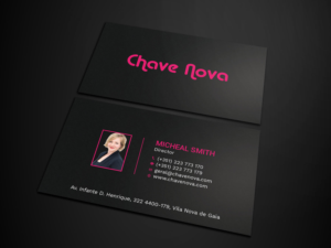 Business Card Design by Tripti Ranjan Gain for CHAVE NOVA Lda | Design: #20305609