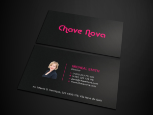 Business Card Design by Tripti Ranjan Gain for CHAVE NOVA Lda | Design: #20341083