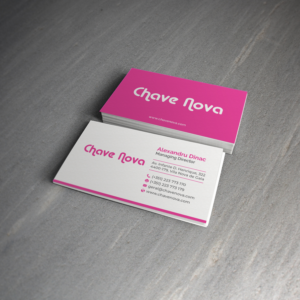 Business Card Design by R.design for CHAVE NOVA Lda | Design: #19857953