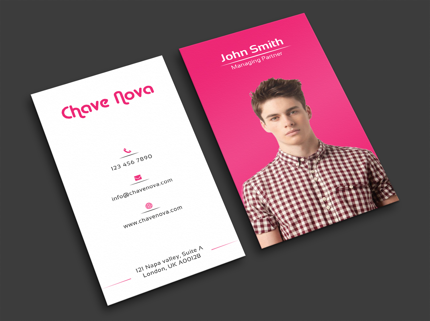 Business Card Design by Bold Pixels for CHAVE NOVA Lda | Design #19915310