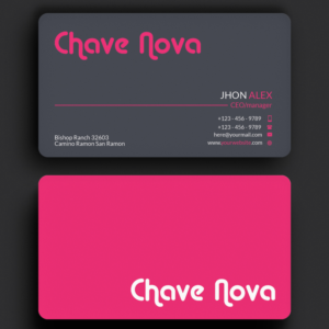 Business Card Design by Sujan4art for CHAVE NOVA Lda | Design: #19860631