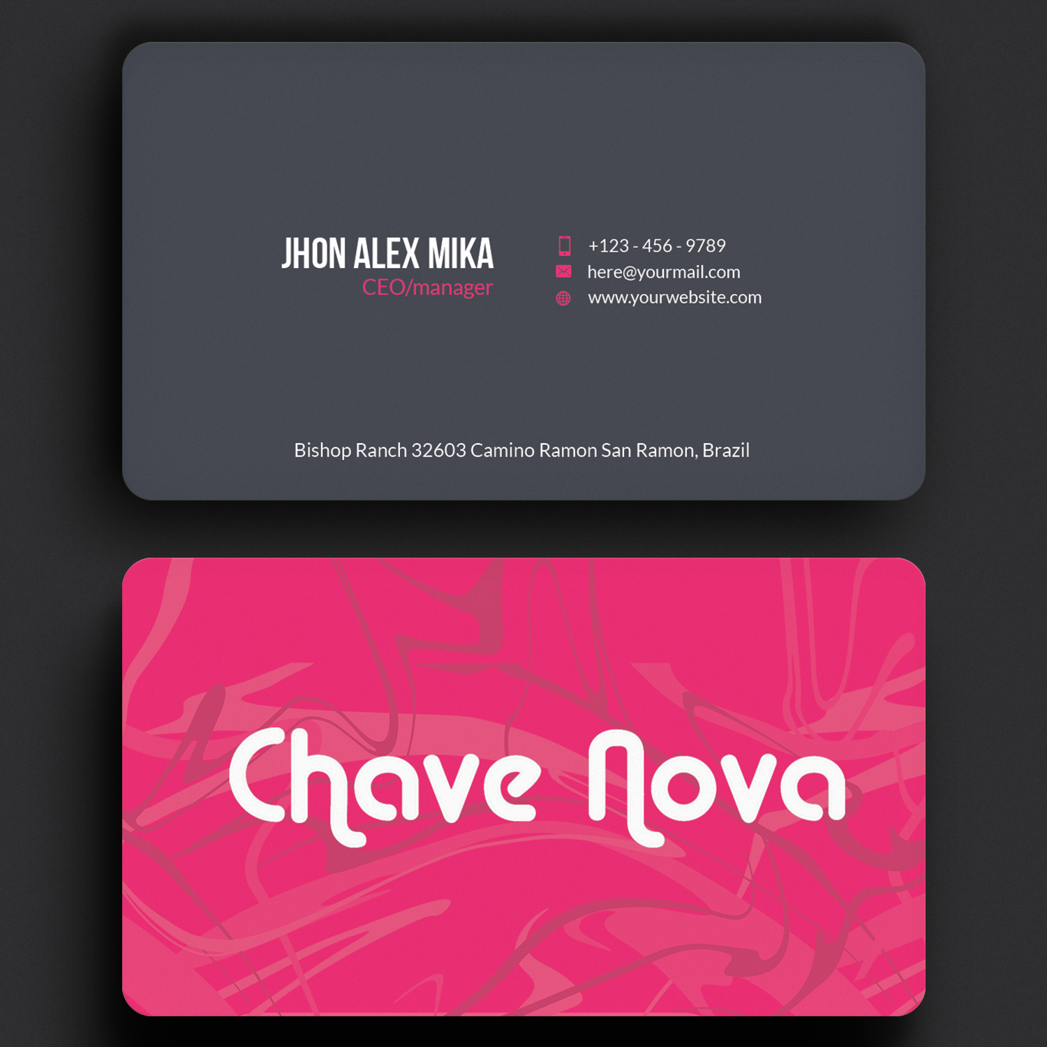 Business Card Design by Sujan4art for CHAVE NOVA Lda | Design #19860635