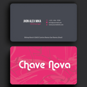 Business Card Design by Sujan4art for CHAVE NOVA Lda | Design: #19860635