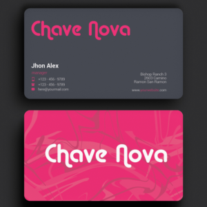 Business Card Design by Sujan4art for CHAVE NOVA Lda | Design: #19860639