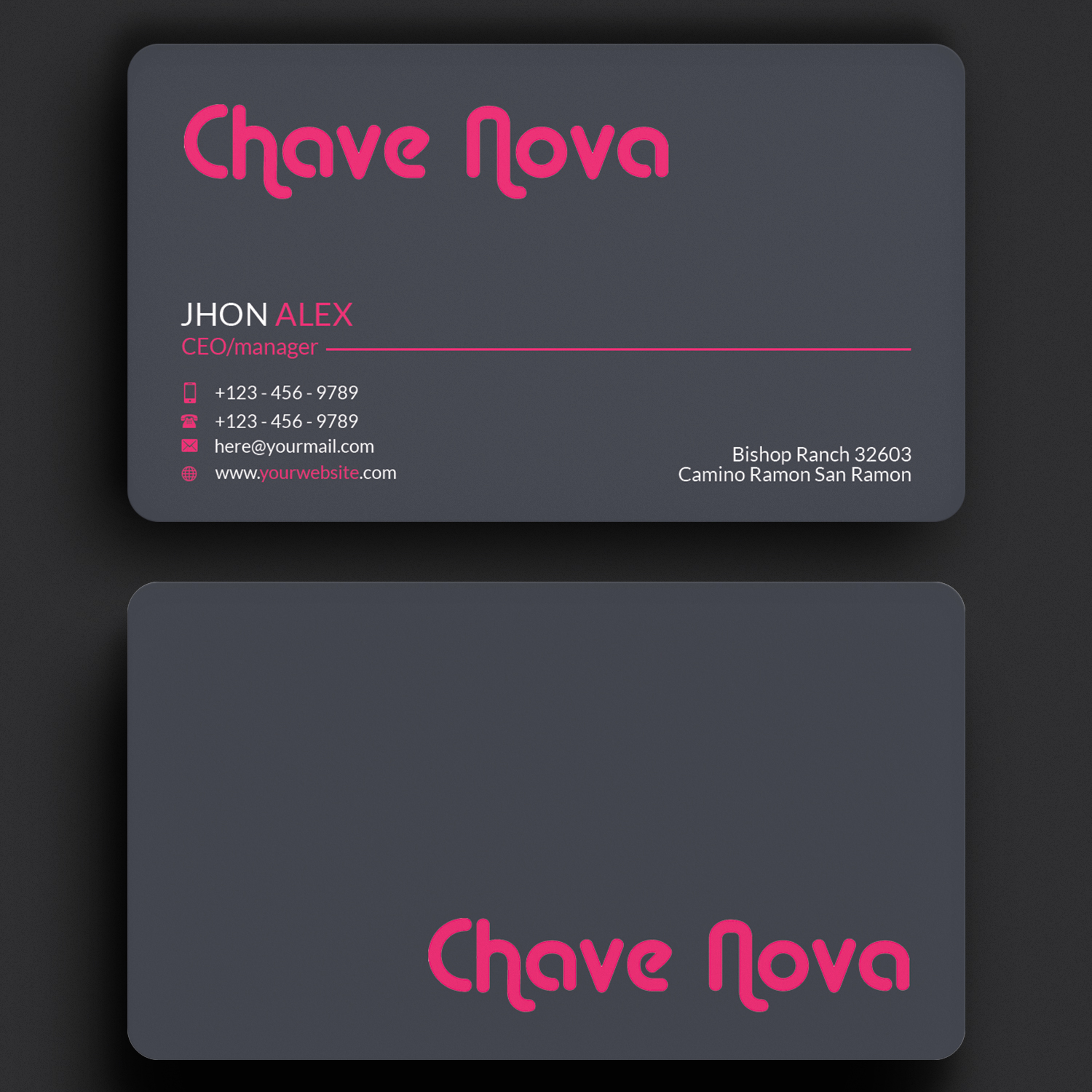 Business Card Design by Sujan4art for CHAVE NOVA Lda | Design #19860641