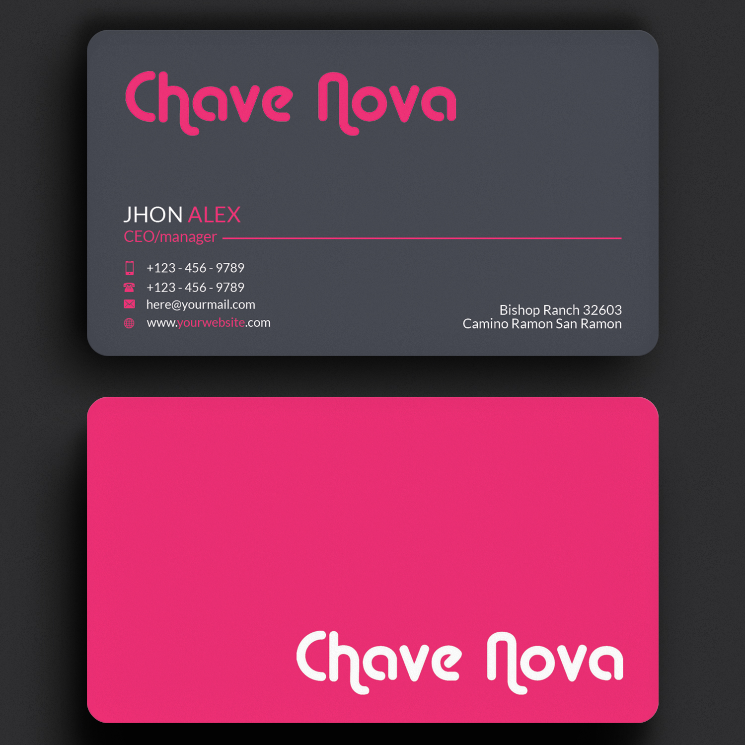 Business Card Design by Sujan4art for CHAVE NOVA Lda | Design #19860642