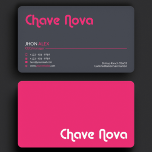 Business Card Design by Sujan4art for CHAVE NOVA Lda | Design: #19860642