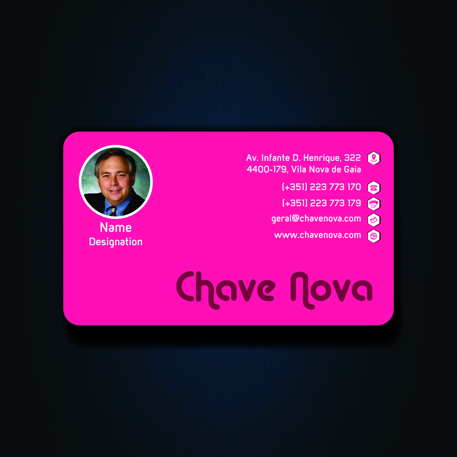Business Card Design by Pritika123 for CHAVE NOVA Lda | Design #19864328